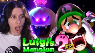 Getting SPOOKED in LUIGIS MANSION 2 HD