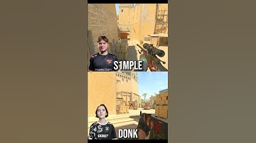 s1mple highlight on donk #cs2 #csgo #cs2clips #donk #faceit #faceit10lvl