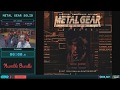 Metal Gear Solid by plywood in 42:15 - AGDQ 2018 - Part 33