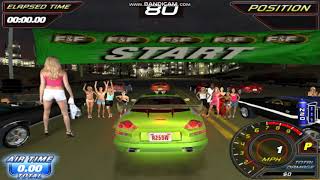 Fast and Furious Arcade Game On PC (Mitsubishi Eclipse All Maxed Out)