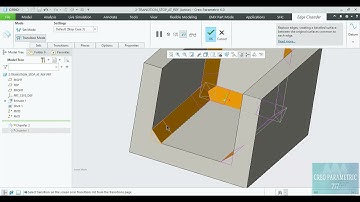 Creo Chamfer-3 ( Transition All)