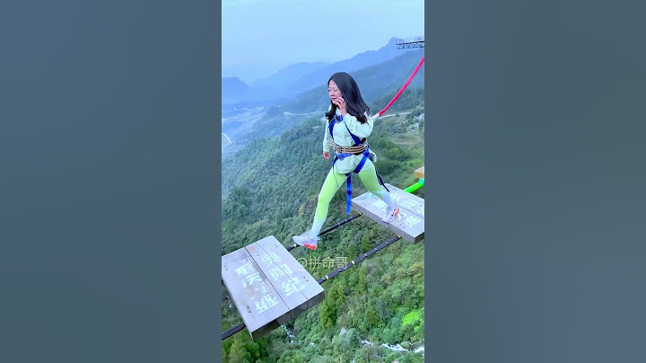 Bungee Jumping With Rope In Beautiful Place:Asmr Bungee Jumping