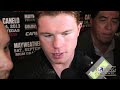 Canelo Alvarez says his patience will be the key to beat Mayweather