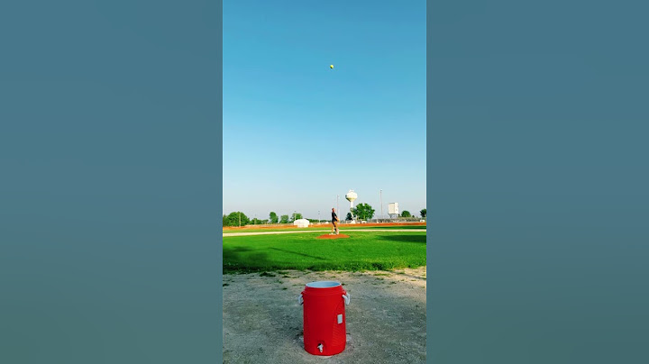 TRICK SHOT!! #softball #trickshot