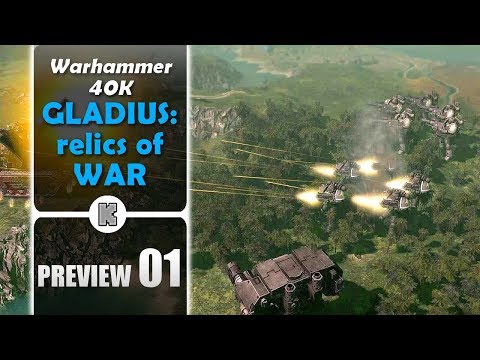 [FR] WARHAMMER 40K GLADIUS Relics of War Gameplay ép 1 (let’s play preview rediff de live)