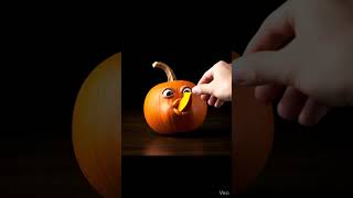 BUG PUMPKIN EATING #funny #king #king #emoji #smile #mukbang #viral #eating #cute #animation
