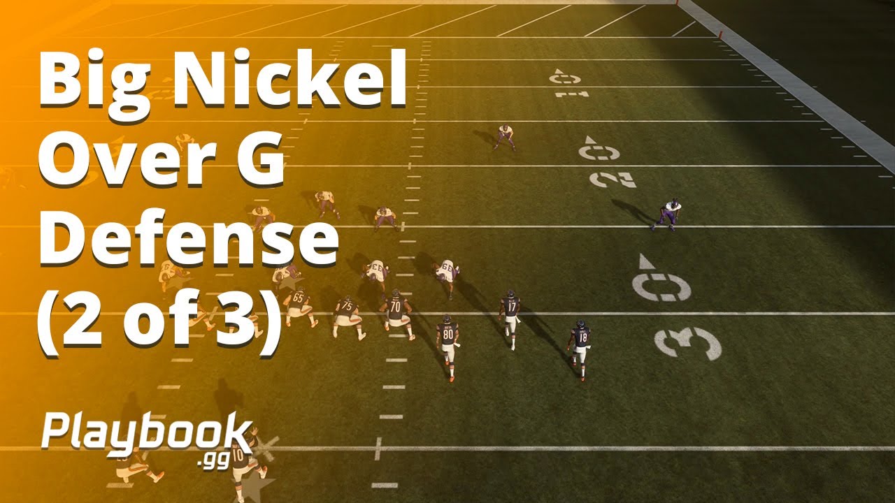 Madden 19 Defense Big Nickel Over G Mini Scheme Part 2 of 3