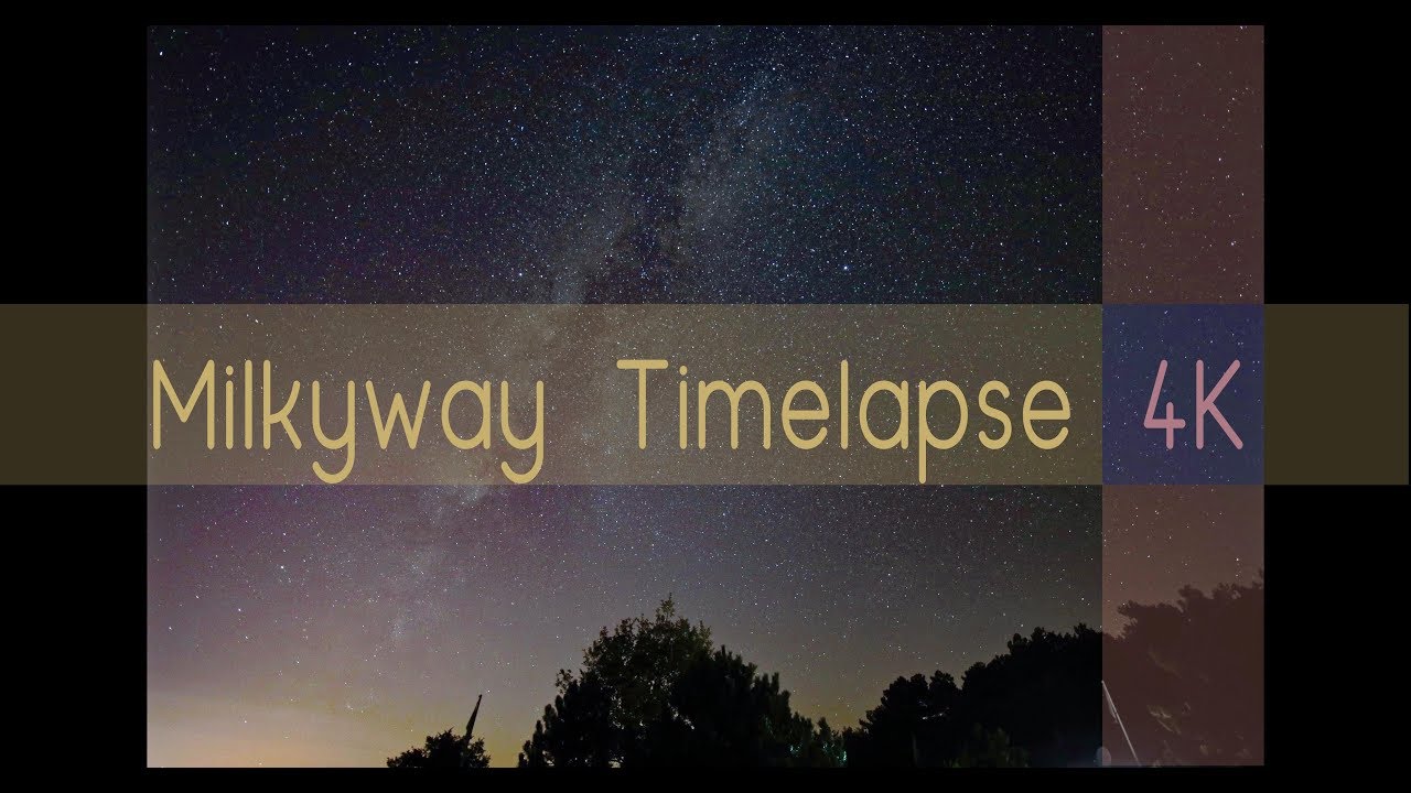 Milkyway Timelapse 4K - Canon EOS-R & Samyang 16mm T2.6
