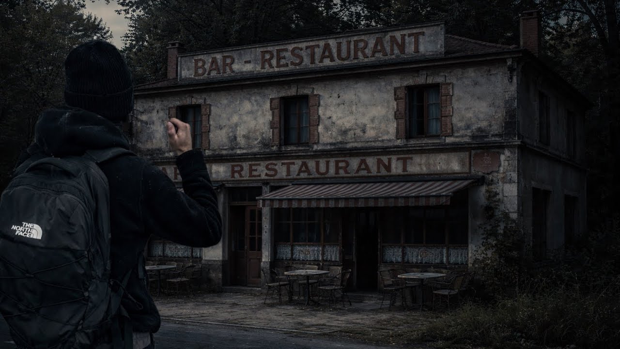 Un bar-hôtel-restaurant abandonné ?!