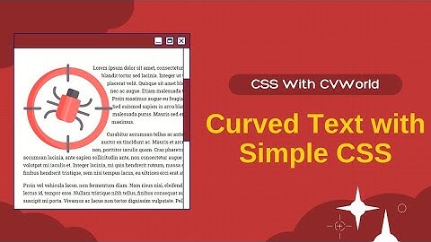 CSS Shape Outside Tutorials | Curved text with simple CSS