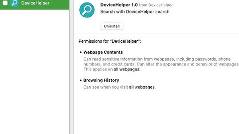 DeviceHelper adware (removal guide).