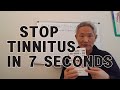 Stop Tinnitus or Ear popping in 7 seconds(1)