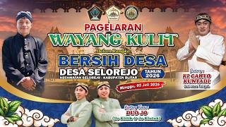 🔴 LIVE ! Pagelaran Wayang Kulit Ki Cahyo Kuntadi | Bintang Tamu Duo Jo | Bersih Desa Selorejo 2026