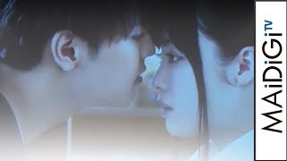 橋本環奈、片寄涼太の“鼻かじキス”にびっくり「本番でいきなり」　映画「午前0時、キスしに来てよ」先行上映舞台あいさつ