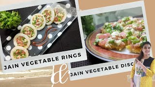 JAIN VEGETABLE RINGS & JAIN VEGETABLE DISCS | Sangeeta's Food Paradise