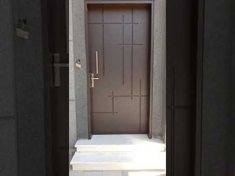 ابواب حديد مع قص ليزر سماكة ٦ملم شكل خطوط0559465909