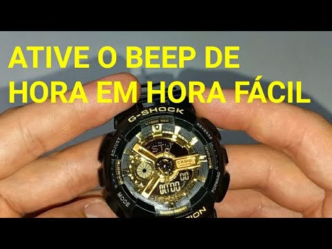 Video Como Ativar o BEEP do relógio da G-shock - youtube