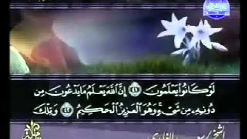 سورة العنكبوت كاملة الشيخ سعد الغامدي