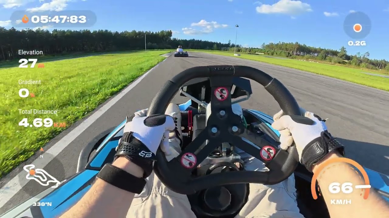 GO KART RACING 75km/h | DJI ACTION 5 PRO POV | SPORTA KOMPLEKSS 333  #gokart #djiaction5pro #karting