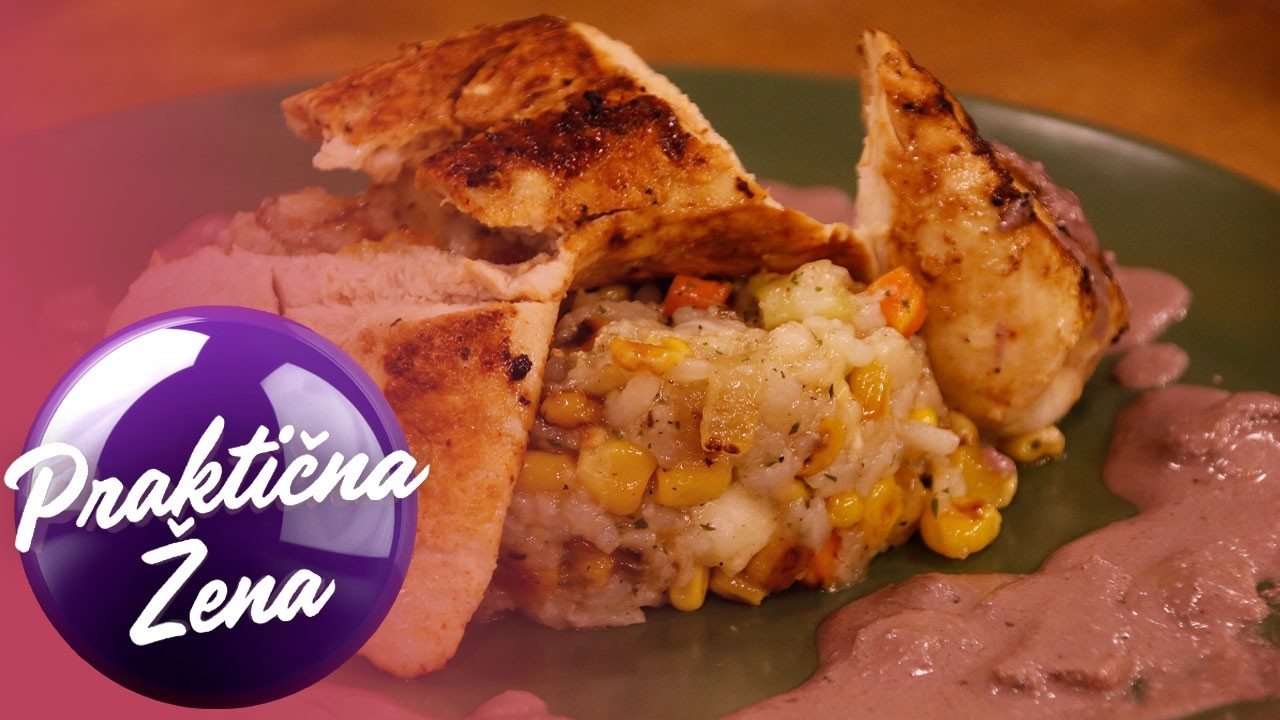 Praktična žena – Tandori marinirana piletina sa povrćem