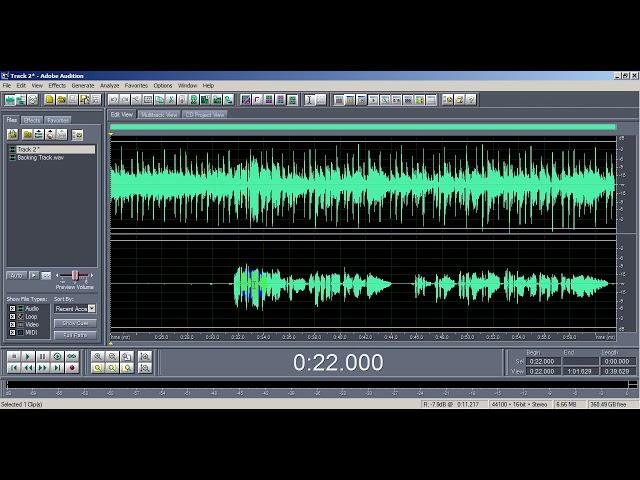 บันทึกเสียง มิกซ์เสียง ด้วย Adobe Audition1 5เบื้องต้น - YouTube บันทึกเสียง มิกซ์เสียง ด้วย Adobe Audition1 5เบื้องต้น - Youtube