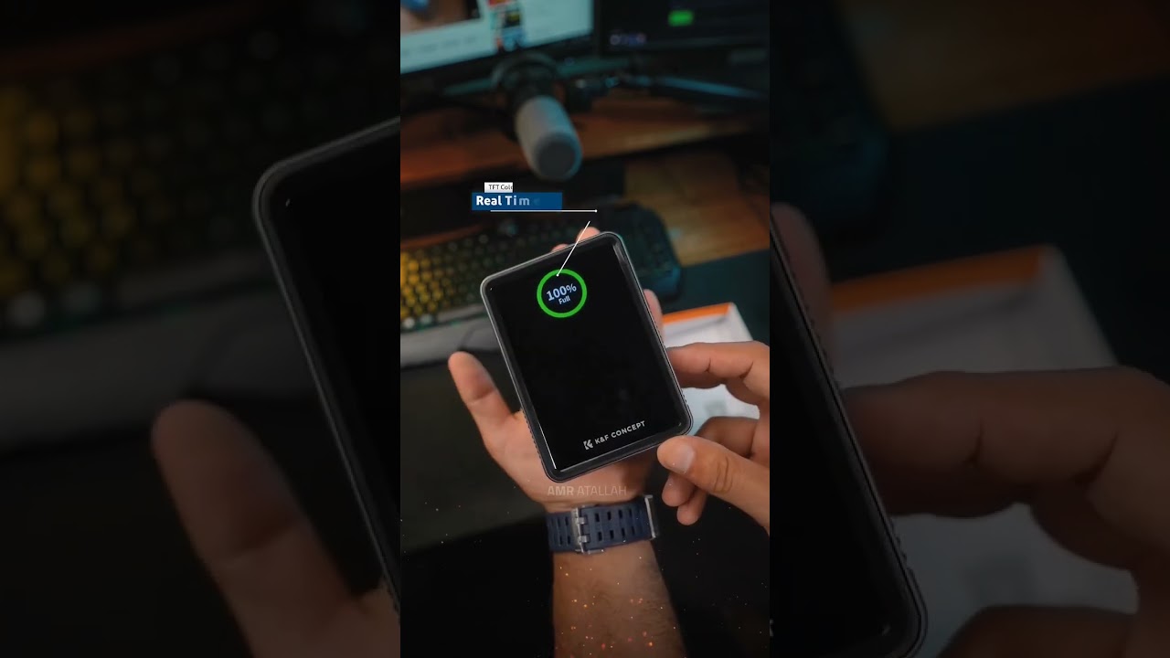 K&F Concept 99Wh V-Mount Battery with PD100W USB-C Fast Charging from Instagram amratallah77