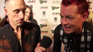 APMAs 2017 - Piper interviews Frank Zummo (Sum 41) and Adrian Young (No Doubt, Dreamcar)