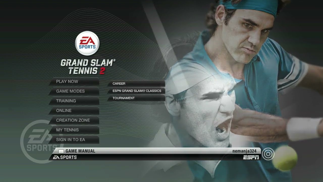 Grand Slam Tennis 2 / Gameplay PlayStation 3 (PS3)