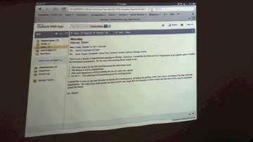 iPad to Projector Demonstration