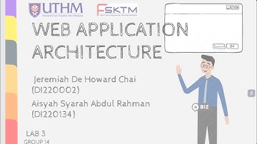 Lab 3 Assignment : Web Application Architecture(Group 14) BIW10203