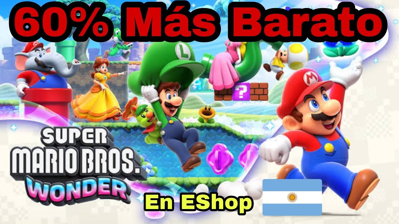 Super Mario Bros Wonder - NINTENDO SWITCH, Juegos Digitales Argentina