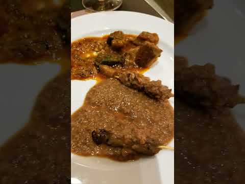 rich Indian mutton and panner curry! #satay at #lemongarden cafe, Kuala Lumpur!