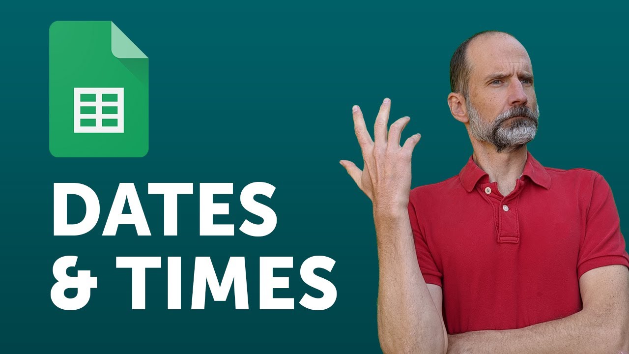 google sheets using dates and times in formulas youtube