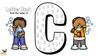 Letter Hunt Blowing Bubbles, Alphabet Letters, Early Literacy, Virtual School, Online Learning KIDS!