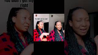 You Didnt Get My Laugh Right