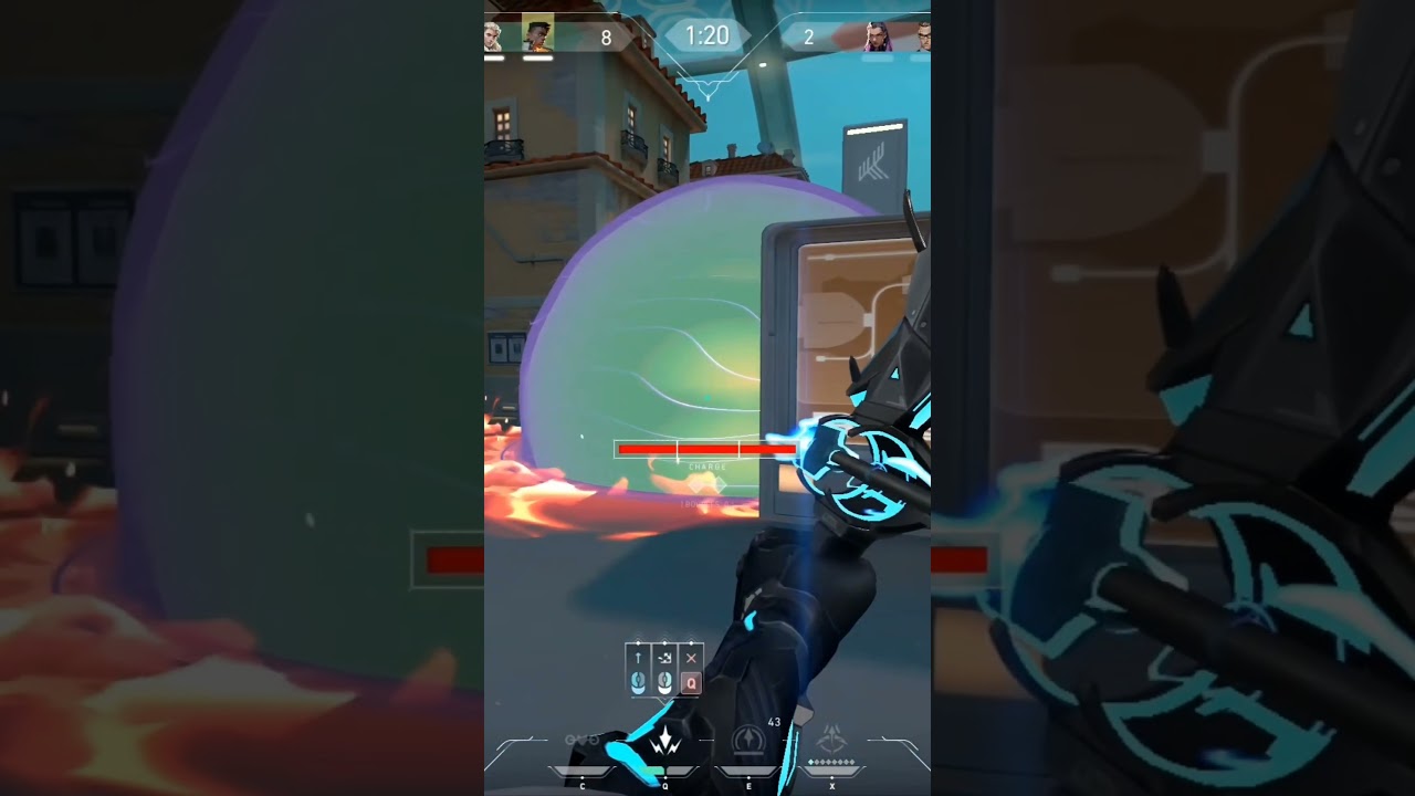 Triple kill in custom 😎#valorant #shortsviral #viralshorts #shortsfeed #valorantclips