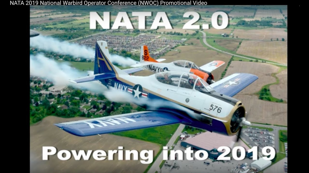 NATA 2019 National Warbird Operator Conference (NWOC) Promotional Video