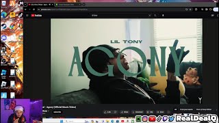 LIL TONY OFFICIAL - AGONY🔥 | REALDEAL REACTION😤