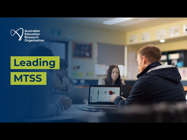 Watch Leading MTSS on YouTube.