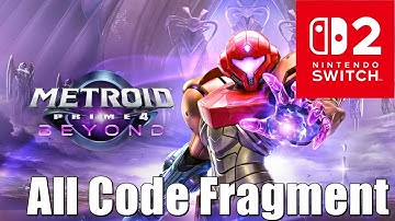 METROID PRIME 4 BEYOND - All Code Fragment ( How to open door Ice Belt )
