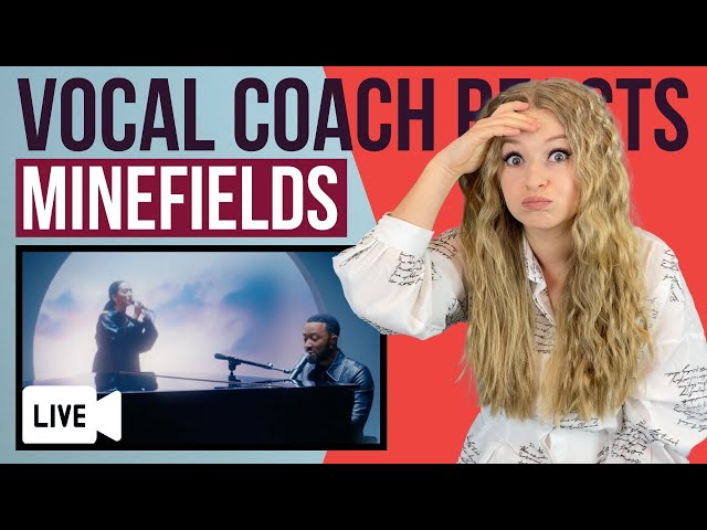 Vocal Coach Reacts To Faouzia & John Legend Live | Minefields class=