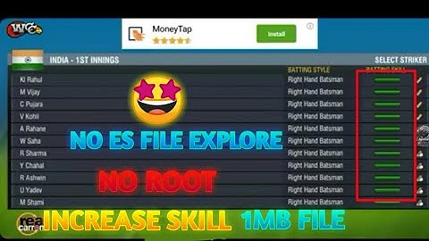 How To Increase Batting & Bowling Skill In WCC2 | How to hit six In Every Ball |
