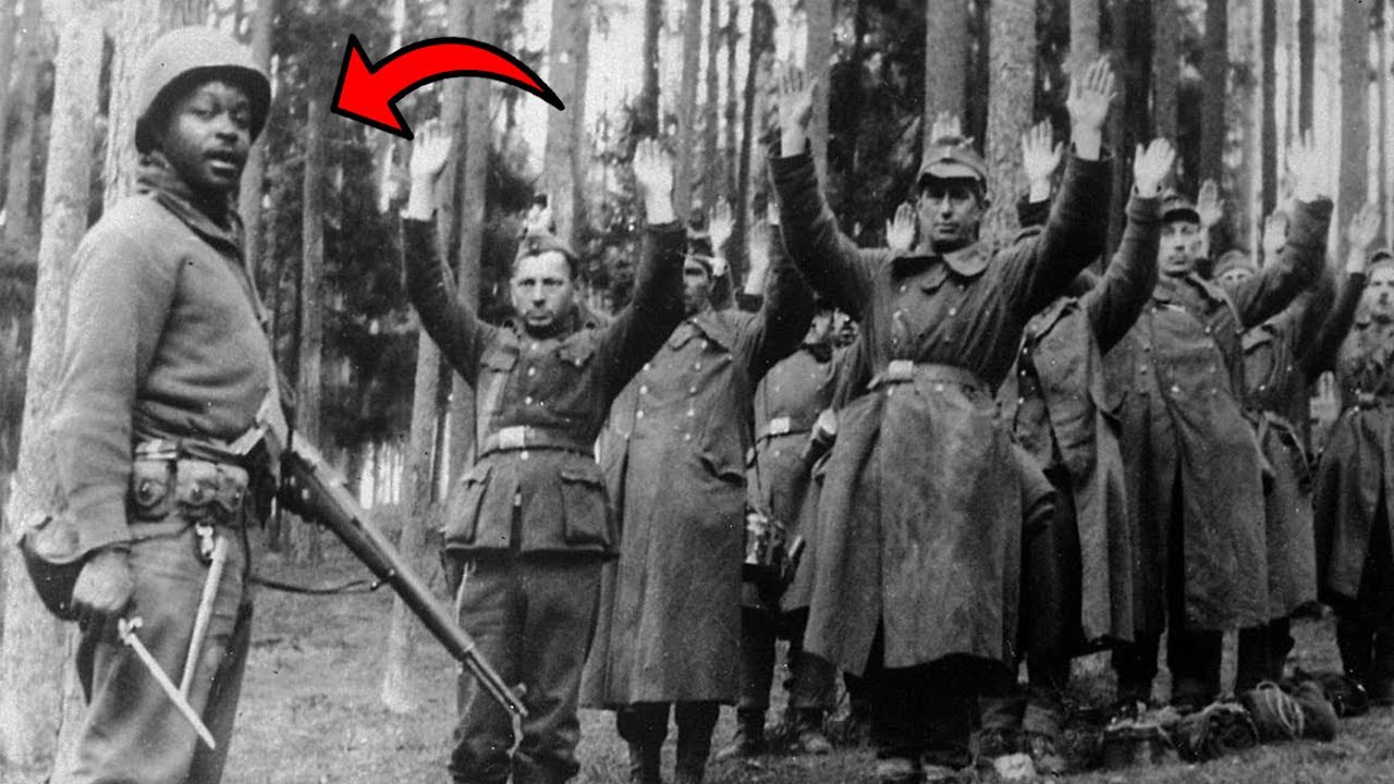 German POWs Couldn’t Believe a Black American Soldier Was Guarding Them ...
