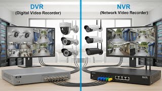DVR vs NVR | What’s the Difference Explained Fast (2025 CCTV Guide)
