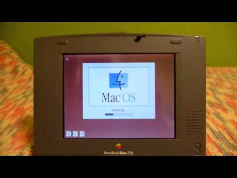 Powerbook Duo 270c Demonstration - YouTube