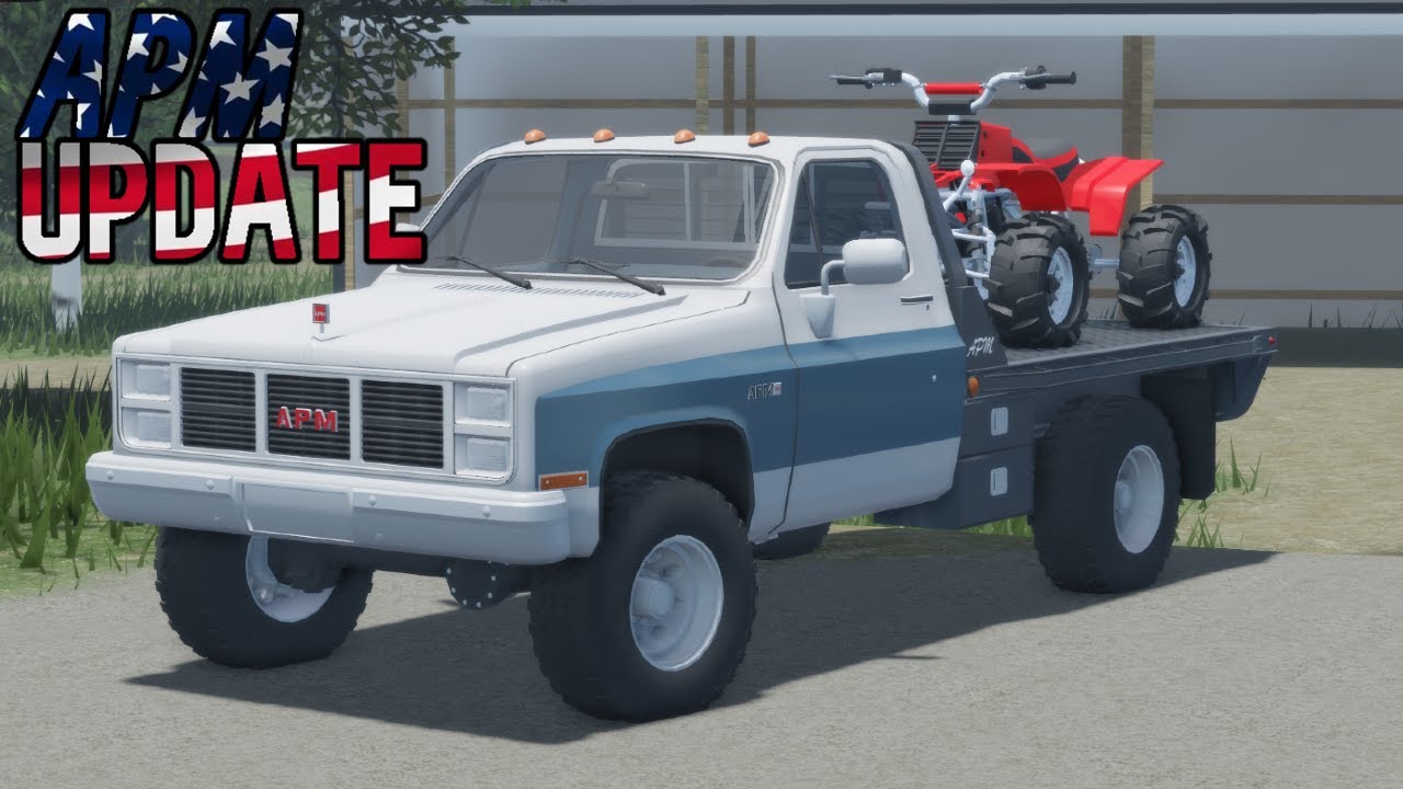 Обзор обновления APM! (Новый грузовик) | Roblox American Plains Mudding