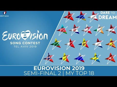 Eurovision 2019 | Semi-Final 2 | My Top 18
