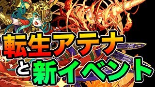 転生アテナと激アツの友情ガチャ登場！新イベントについて雑談！【パズドラ】