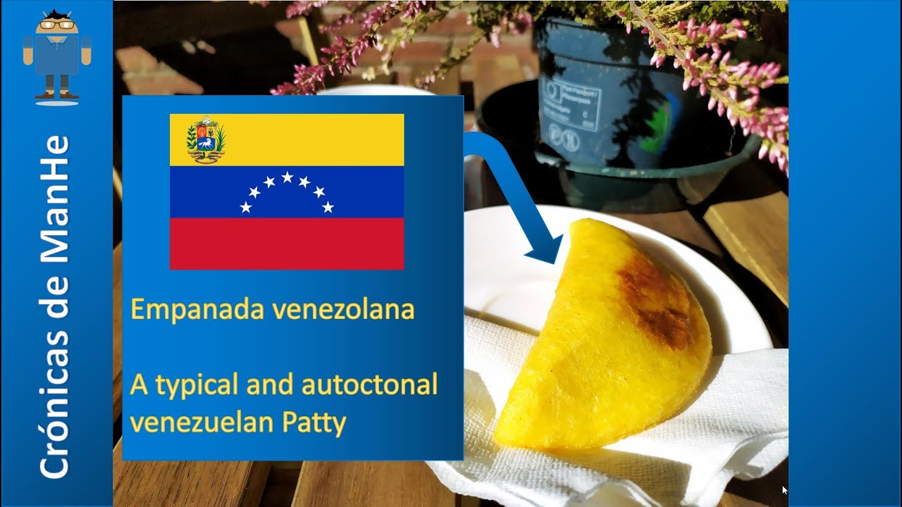 Empanada venezolana: queso, pollo e ingrediente sorpresa. A typical and autoctonal venezuelan Patty