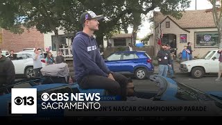 Kyle Larson returns home to Elk Grove for NASCAR championship parade